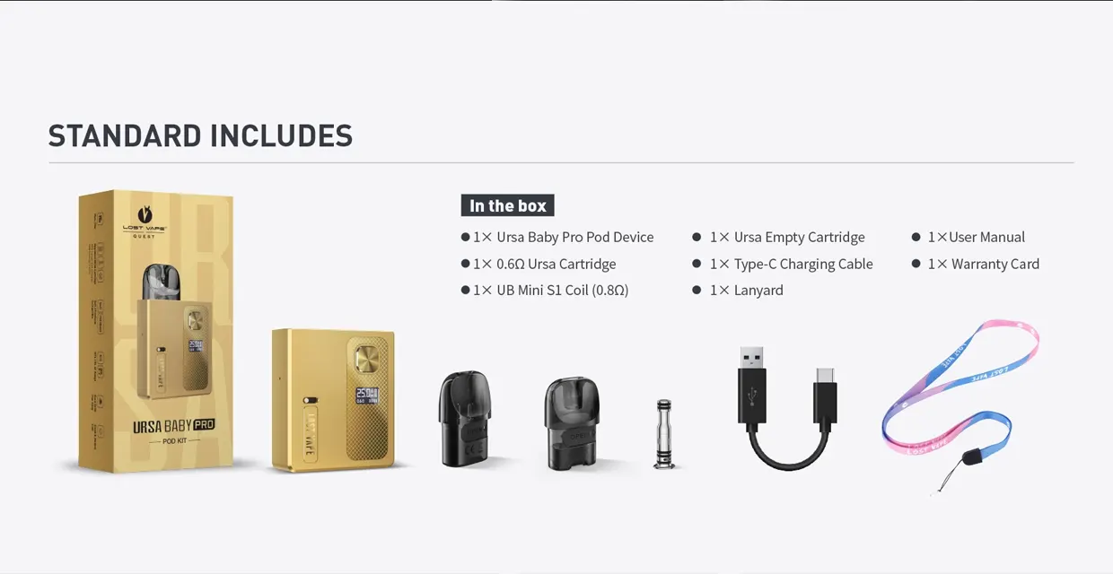 Lost Vape Ursa Baby Pro Pod Kit