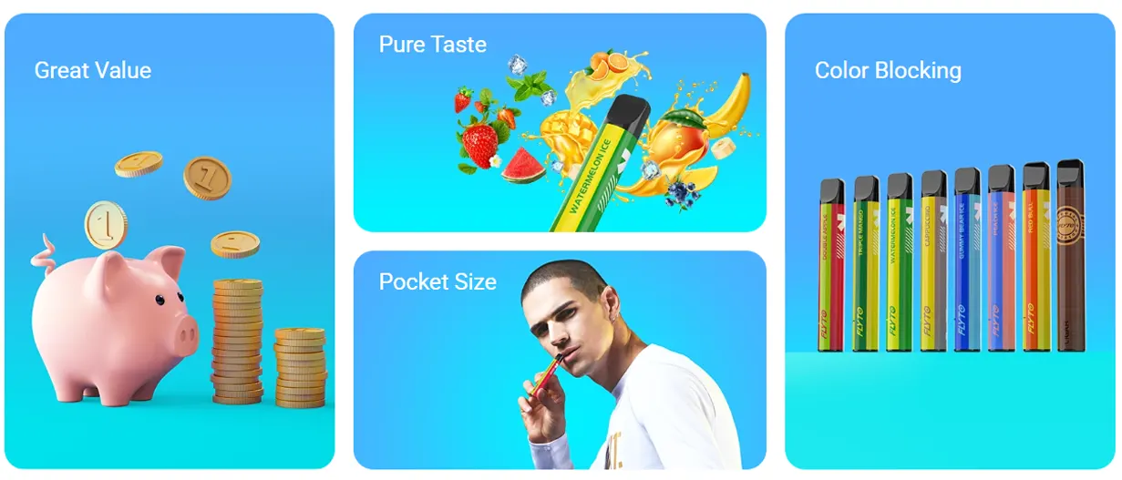 Flyto 800 Puffs Disposable Vape